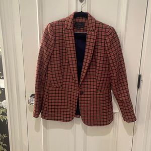J Crew Plaid Parke Blazer